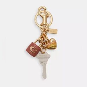 COACH Key Cluster Bag Charm NWOT